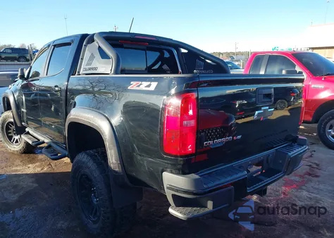 2018 Chevrolet Colorado Z71 from USA, damaged, VIN 1GCGTDEN5J1192013